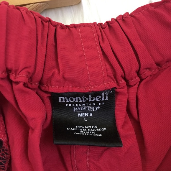 🎉SOLD🎉Montbell Lands’ End Mens Nylon Shorts - Picture 4 of 7